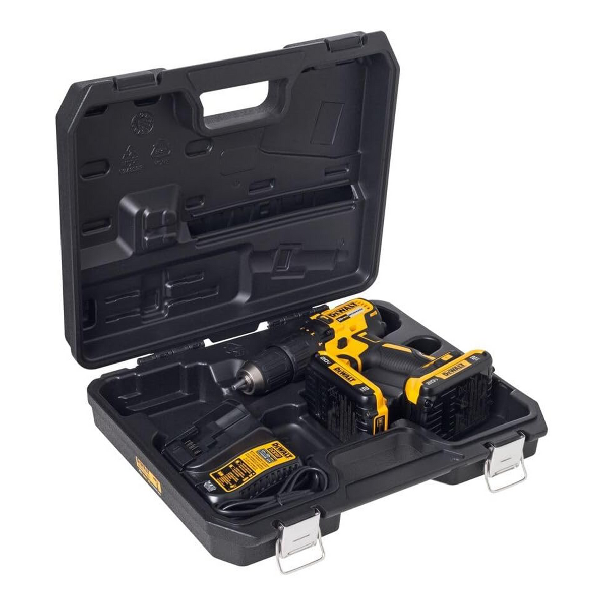 Taladro Inalámbrico DeWalt - 2 Baterías + Accesorios de Regalo