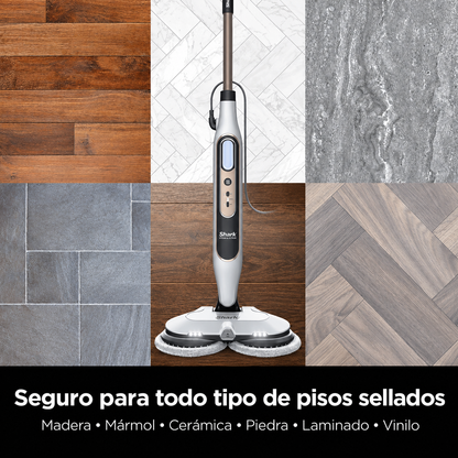 Mopa Multifuncional Trapeador a Vapor SharkPower - Limpieza Profunda de Pisos